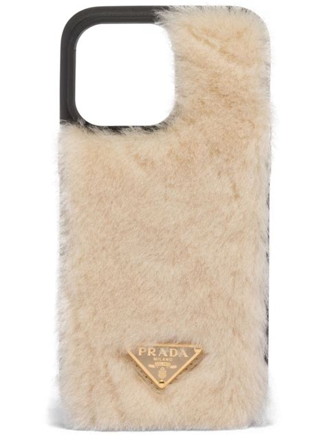 Prada Shearling iPhone 14 Pro Max Case 